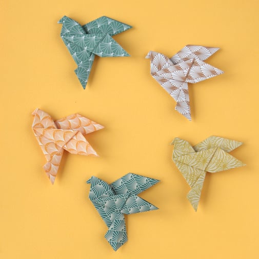 origami ptiček ptica ptič vogel spring pomlad 