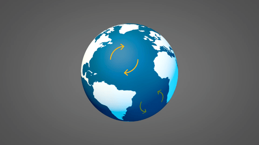 Meeresströmungen verfrachten den Plastik an entlegene Orte (Ausschnitt aus dem Film) © Michael Stünzi