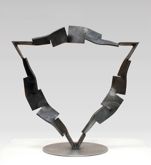 Metamorphosis - samsara  (No.M-52)　        mild steel／H.45x44x23cm／2015