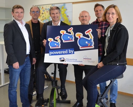 Übergabe der Spende