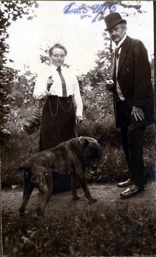 1913 Sommer unbekannte Person