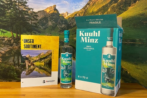 Marcel Schiegg, Appenzeller, Appenzeller Alpenbitter, Kuuhl Minz, Referenz