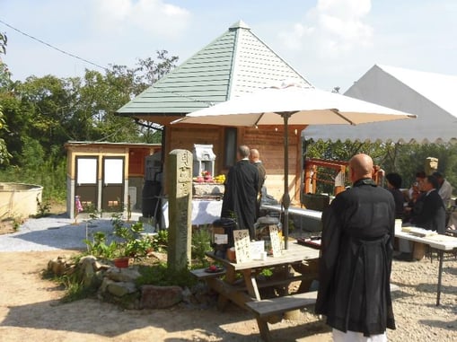 崇徳天皇小祠除幕式②