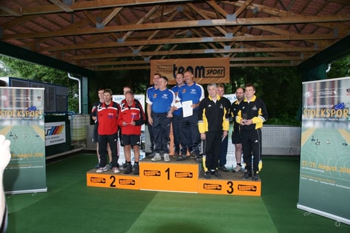 v.l. EV Seiwald Tal Leoben - RSU Leitersdorf i. Raabtal - EC Garham (BRD)