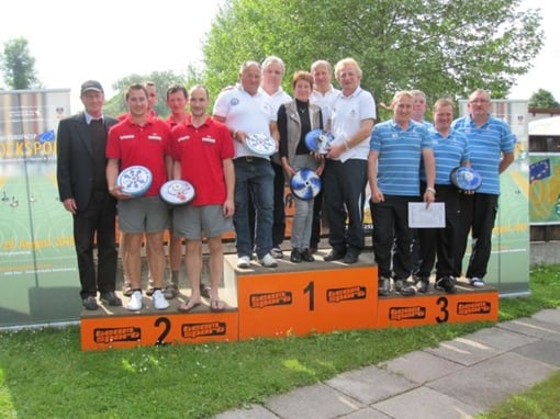 v.l. Georg Seiwald, EV Edla, UNION Seiwald Peuerbach mit Loni Seiwald, EV Gebol Grödig