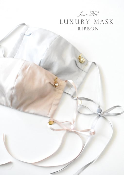 JourFin ラブリボン リボン リボンレッスン リボンワーク LoveLibbon マスク マスク手作り マスク制作 ハンドメイド ラグジュアリーマスク