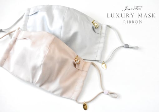 JourFin ラブリボン リボン リボンレッスン リボンワーク LoveLibbon マスク マスク手作り マスク制作 ハンドメイド ラグジュアリーマスク