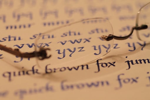 Elisabeth Nöstlinger - 2012 - Kaligraphie und Fotokunst