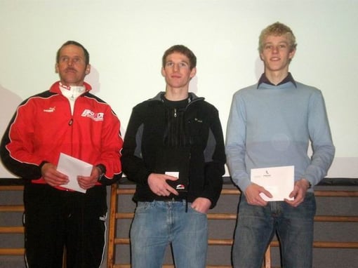 Siegerehrung mit Michael Greber (4. Platz)