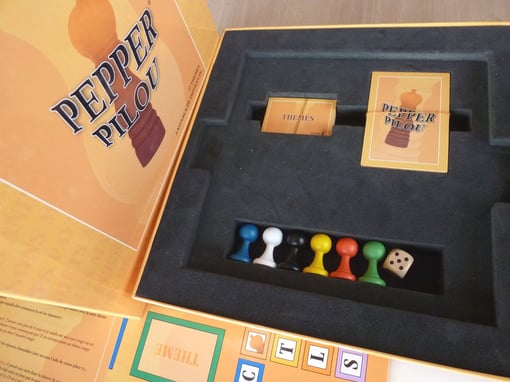 Vue de détail du calage en mousse