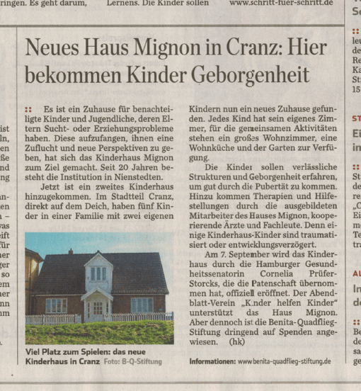 Hamburger Abendblatt vom 25.8.2012