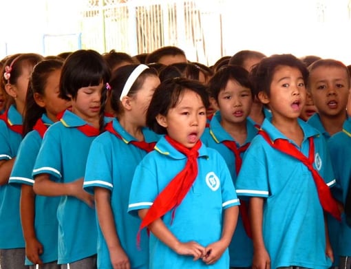 die Kinder - überall auf der Welt - begeistern sich bedingungslos für das was Ihnen gelehrt wird