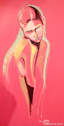 SHE      Kriede / Buntes papier A4