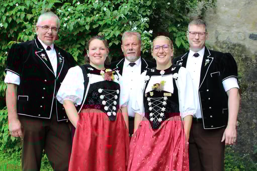 Oberbalm 2025       (v.l.n.r.: Daniel - Monika - Hans - Janine - Reto)