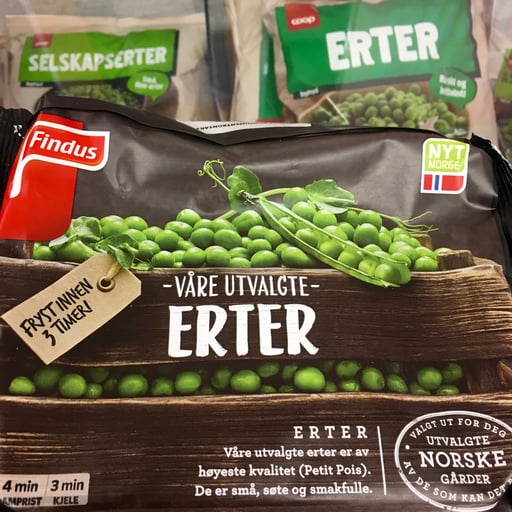 miljøvennlig mat bærekraft erter