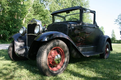 1931 Ford Model A Sportcoupe Traditional 4 Banger Hotrod