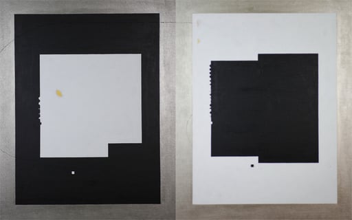 Body & Image 17  1454mm×910mm  (727mm×910mm each)  F30×2  Acrylic 2014