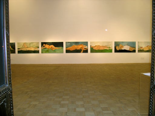 Ausstellungsansicht, Künstlerhaus Wien, Obergeschoß, grosser Mittelsaal