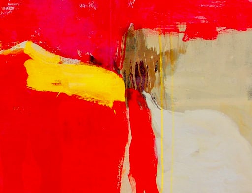 Farbrest an Altbau-Wand