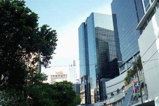 neue Glasfassaden auch in Wellington