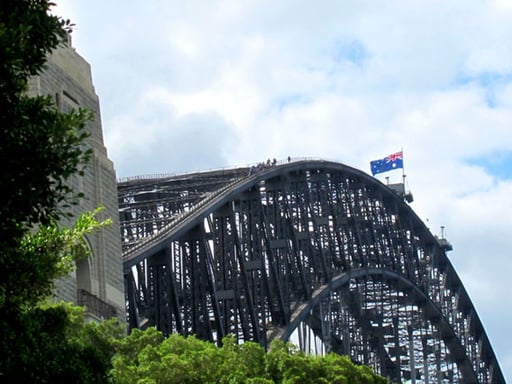 von unten schaute es gefährlicher aus, als es dann wirklich war....