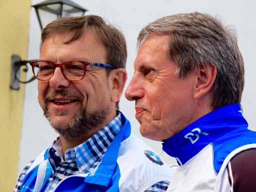 die beiden Chef-Organisatoren