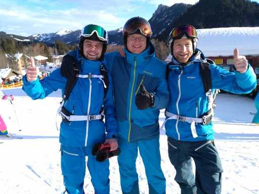 Philip & Armin (Jugendleiter) & Michael 