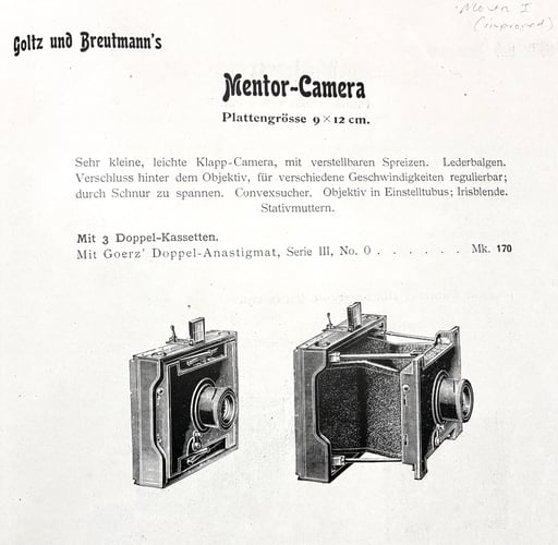 Goltz & Breutmann  Mentor-Camera  (I) © engel-art.ch
