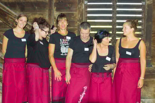 Das Team vom Chriesihögerli