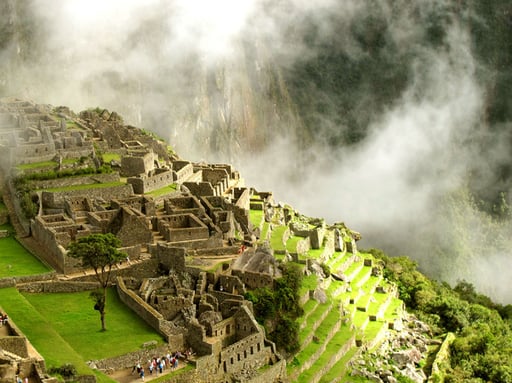 Macho Picchu im Morgen-Licht...