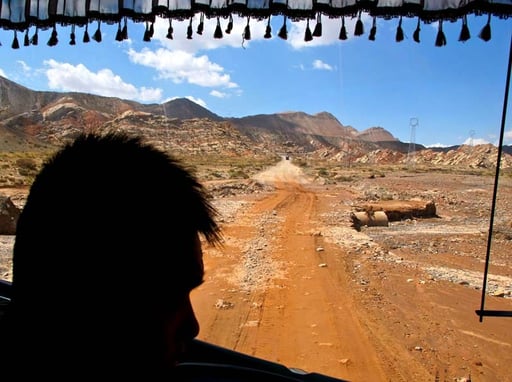eine Panne ist hier immer möglich - um anzukommen braucht man eine Menge Glück