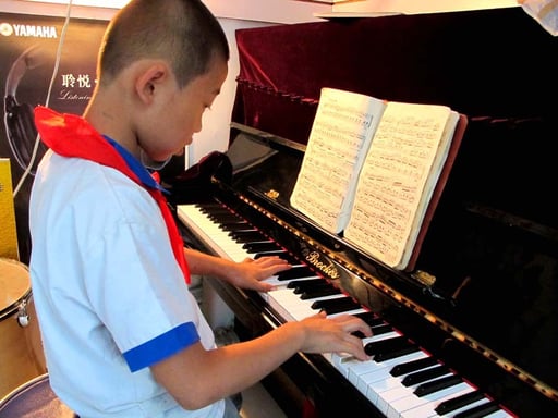 die Etüden klangen richtig gut