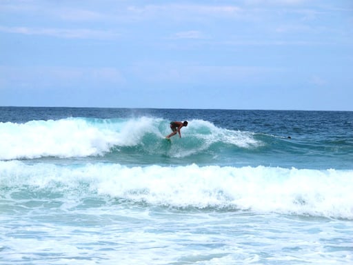perfekt beherrschten alle hier ihre Surf-Bord´s