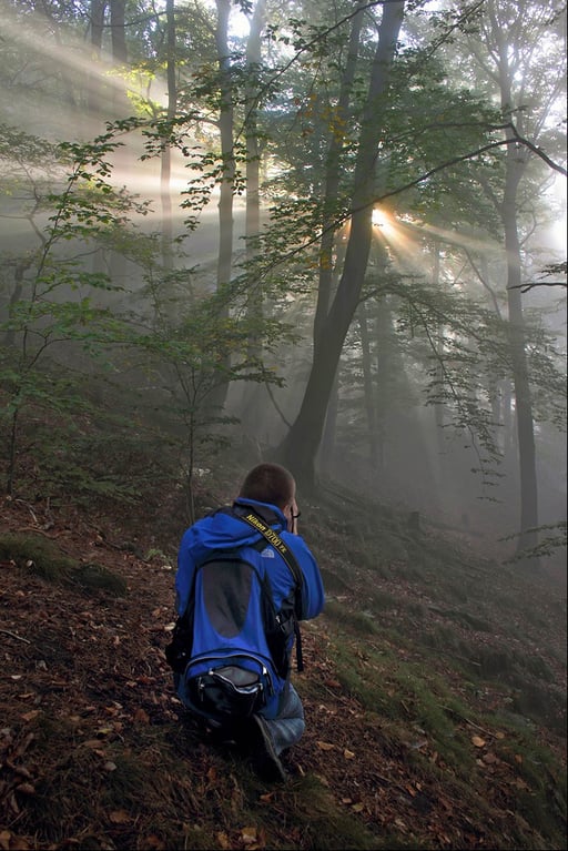 Sonnenaufgang in der Sächsischen Schweiz, Foto: Jürgen Vogel