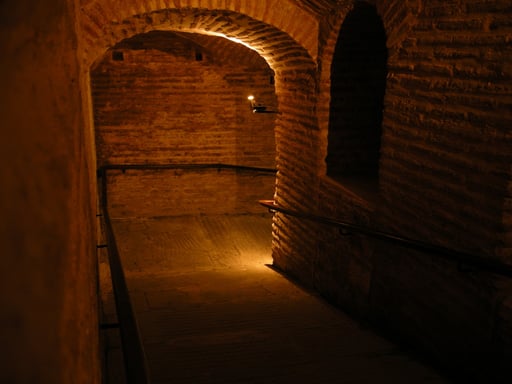 Hagia Sophia: Gang zur Empore