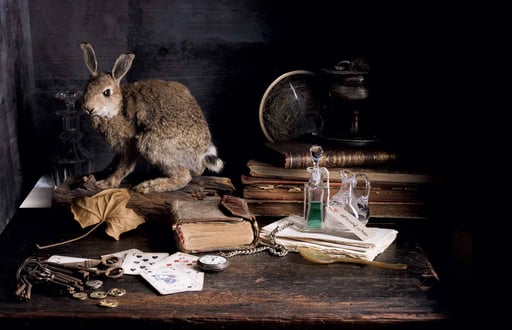 FALSTAFF MAGAZIN KANINCHEN FOTO KONRAD LIMBECK