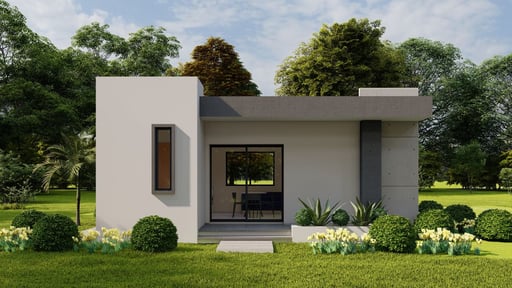 Moderner Stil - PLUS - 40qm