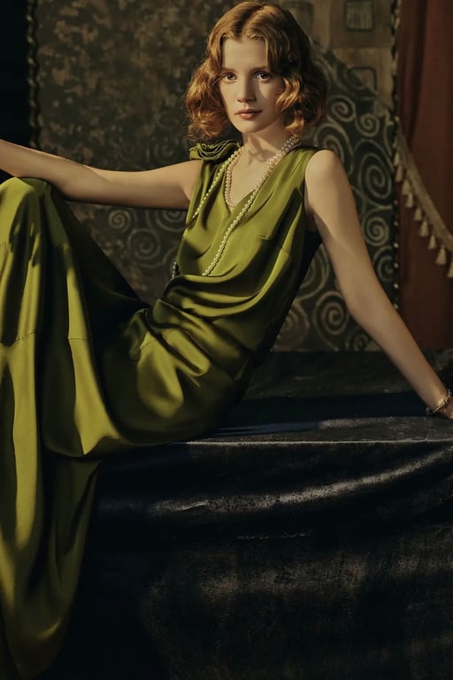 art deco kleid 1920er jahre stil retro mode vintage mode