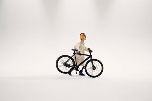 VanMoof "Harte Zeiten Für Profi-Diebe" - eine spielerisch-anmutende neue Kampagne, die ihre Anti-Diebstahl-Technologie und den Peace Of Mind-Service veranschaulicht. 