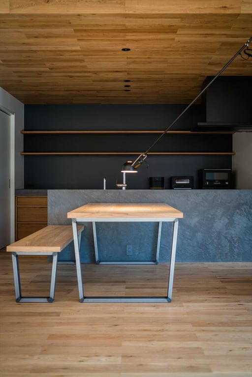 オーク プライウッド フローリング 羽目板 施工例 アンドウッド andwood