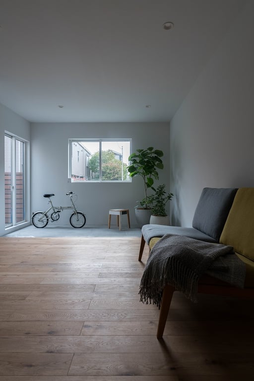 オーク 無垢フローリング 保育園 施工写真 andwood アンドウッド