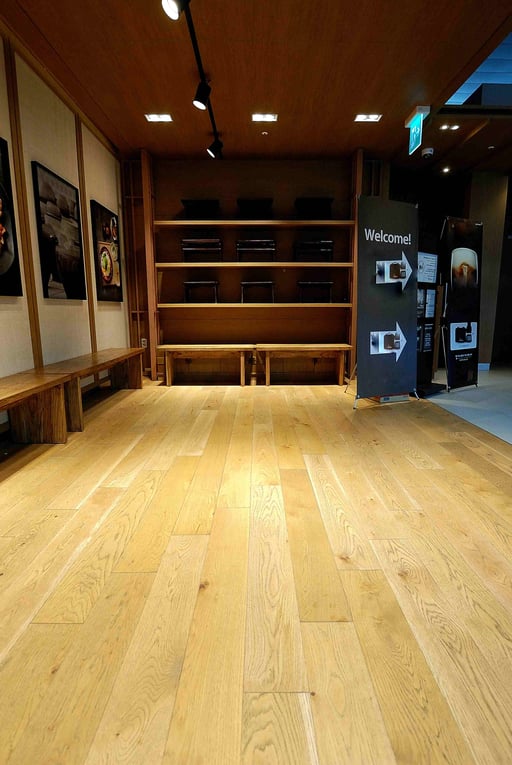 オーク 幅広150 無垢フローリング キャラクター 新潟 アンドウッド 