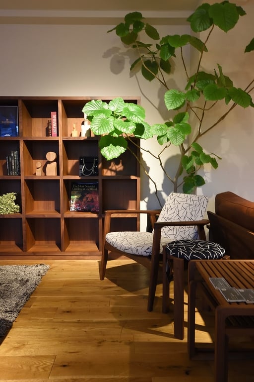 オーク 乱尺 オイル塗装 キャラクター 無垢フローリング andwood アンドウッド 施工例