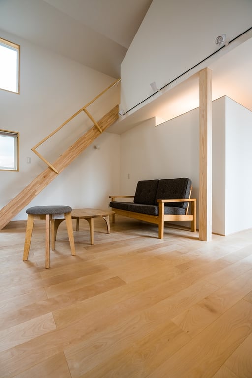 バーチ フローリング 施工例 加藤淳 Ag工務店 andwood アンドウッド 施工例