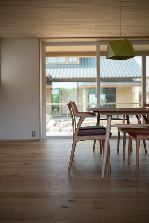 オーク 190幅 フローリング プライウッド アンドウッド andwood 施工例