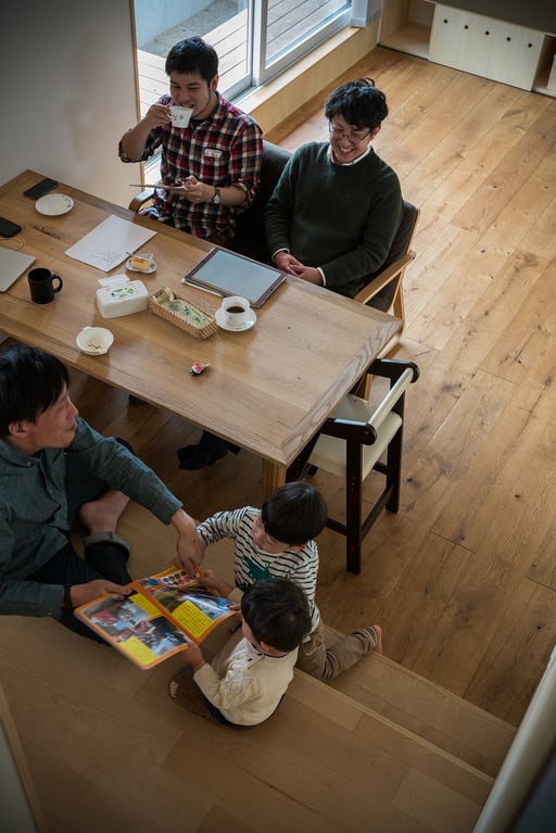 オーク 幅広 フローリング サムネイル andwood アンドウッド 施工例