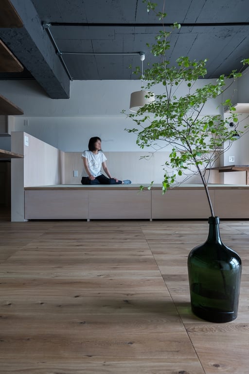 オーク スダレ 貼 フローリング アンドウッド