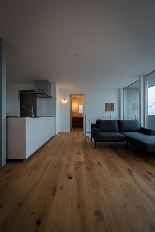 フランス オーク 190幅 幅広 フローリング アンドウッド andwood 施工例