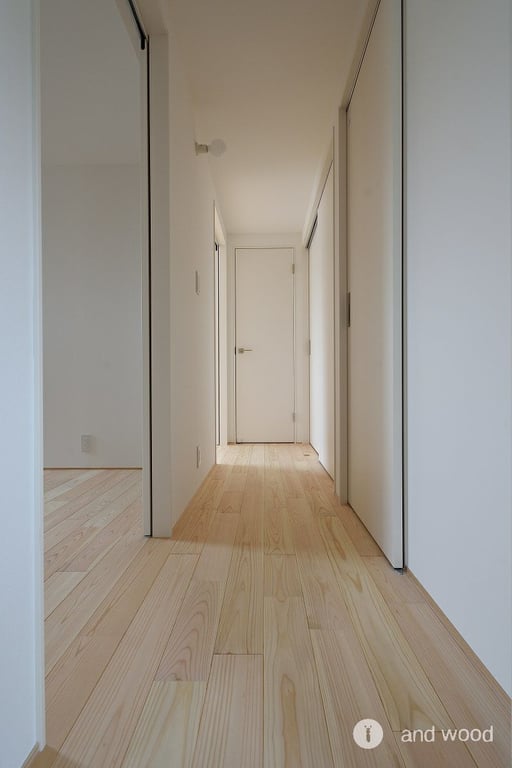 パイン 国産 松 無垢フローリング アンドウッド 新潟 施工例