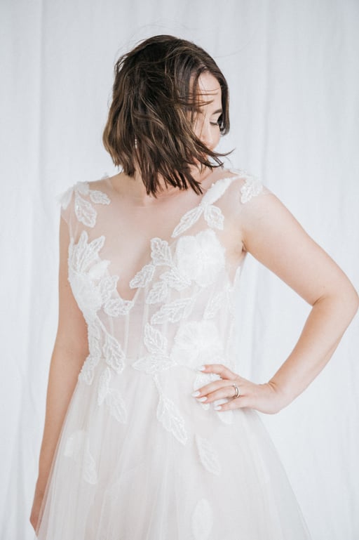 Hochzeitskleid und Brautmode vonmirzudir Ostschweiz Schneider Haute couture von mir zu dir